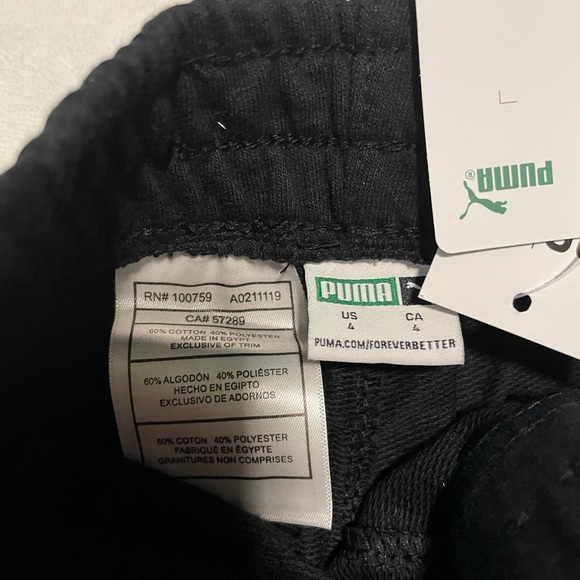 Puma Boys Size 4 Sweatpants - Picture 4 of 5